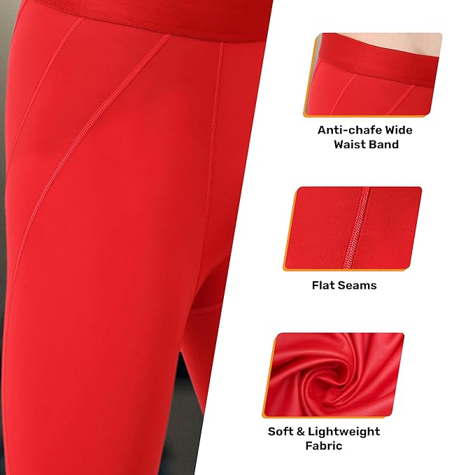 Athmonk Compression Nylon Lycra Lower Leggings Tights Yoga Pants for Men